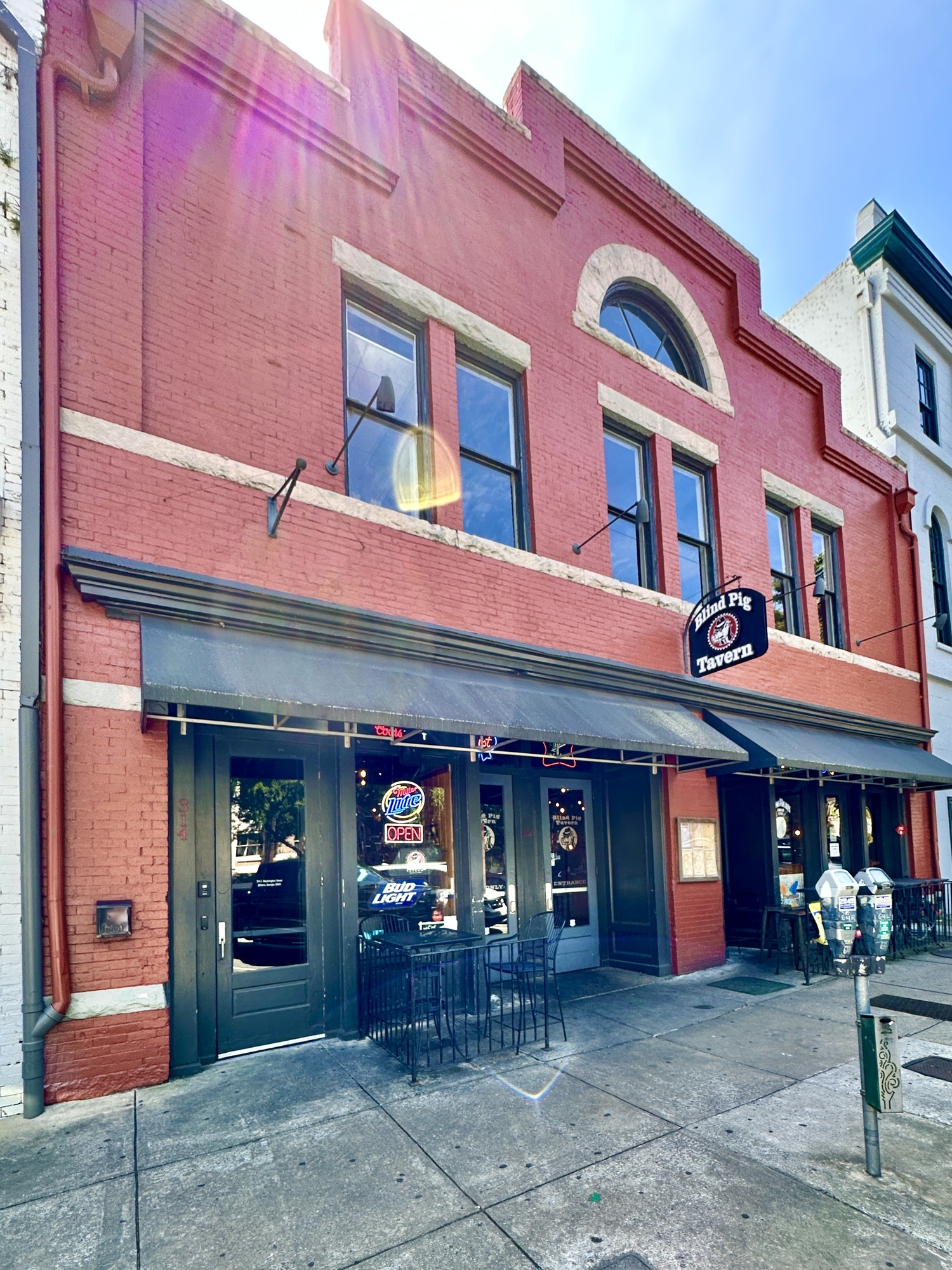 Retail storefront in downtown Athens, Georgia