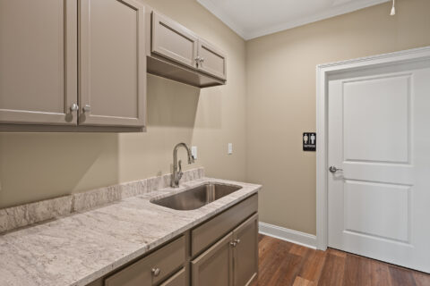 Kitchenette in professional office building Beacon Pointe Bogart GA