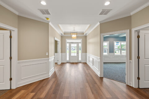Interior hallway and entry at Beacon Pointe Office Park Bogart Georgia