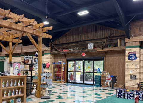 Retail interior entry at 4860 Atlanta Highway, Athens, GA